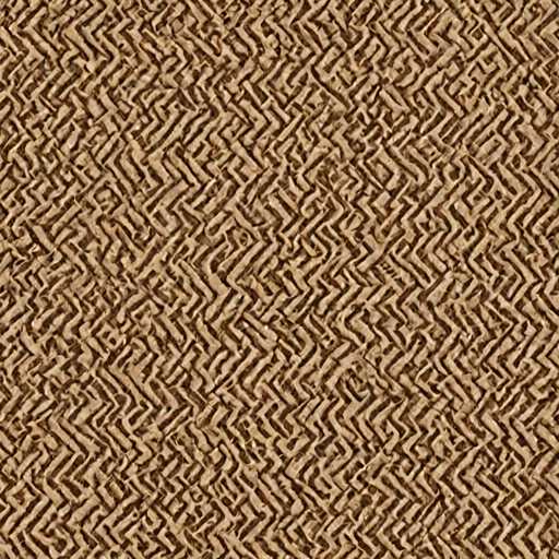 The image displays a close-up of a woven, textured surface, likely made of natural fibers like straw or rattan. The pattern consists of interwoven, crisscrossing strips creating a repeating, organic design with a slightly rough texture. The style is naturalistic and emphasizes the tactile quality of the material.