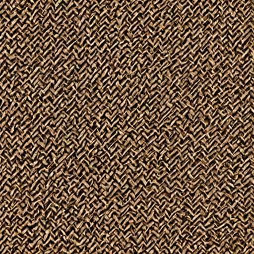 The image displays a close-up of a woven, textured surface, likely made of natural fibers like rattan or wicker. The pattern is a repeating crisscross design with interwoven strands, creating a tactile and slightly rustic aesthetic. The lighting highlights the three-dimensional texture of the woven material, suggesting a close-up view emphasizing its intricate construction.
