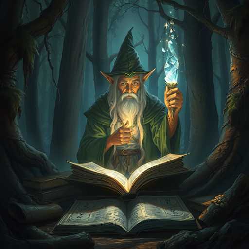 Elf wizard