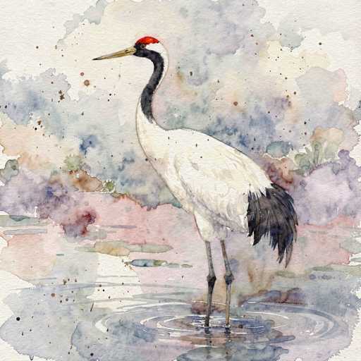 Animal watercolor paintings