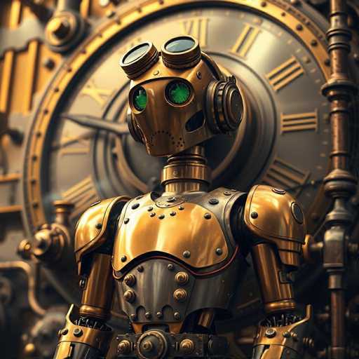 Steampunk robot