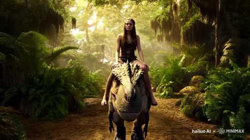 Riding woman video