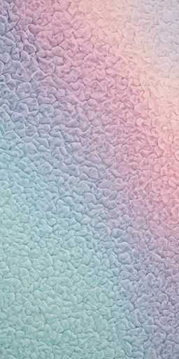 The image shows two sections of a wall with different colored backgrounds. The left section has a light blue background with small white hearts scattered throughout it. The right section has a darker brown background with the same pattern of small white hearts.